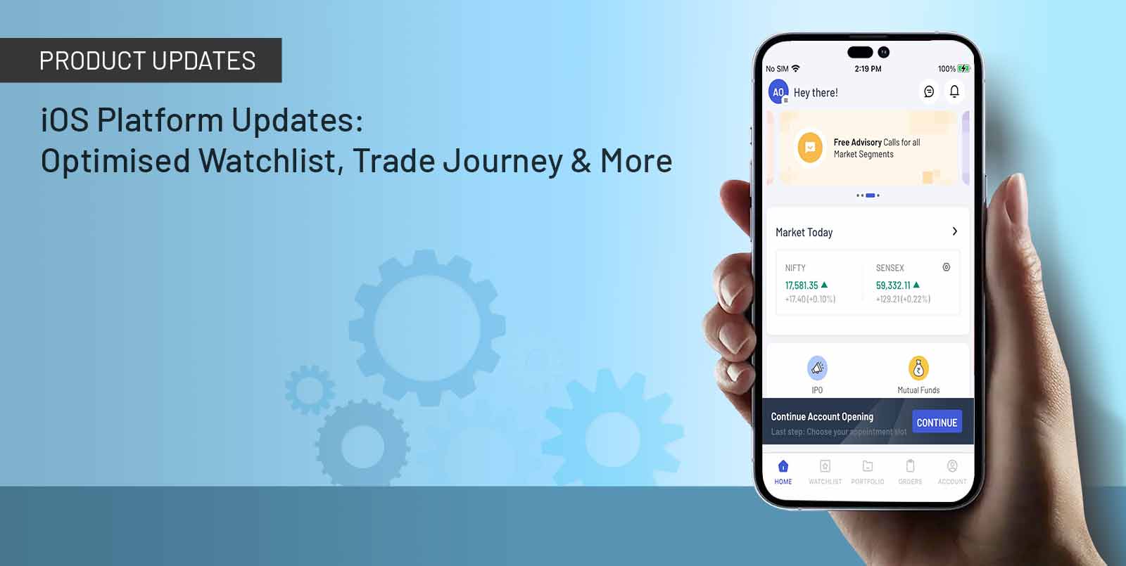 Angel One iOS Platform Updates: Optimised Watchlist, Trade journey & More