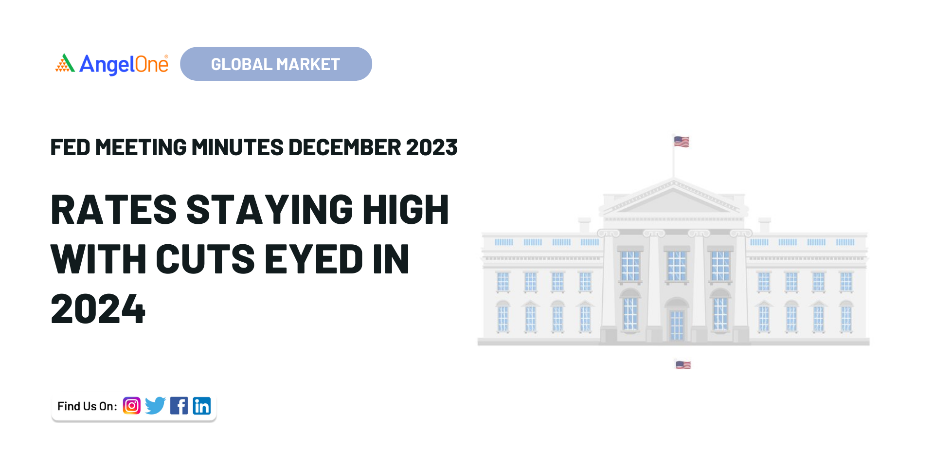 Fed Meeting Minutes December 2023: Rates Staying High With Cuts Eyed in 2024  | Angel One